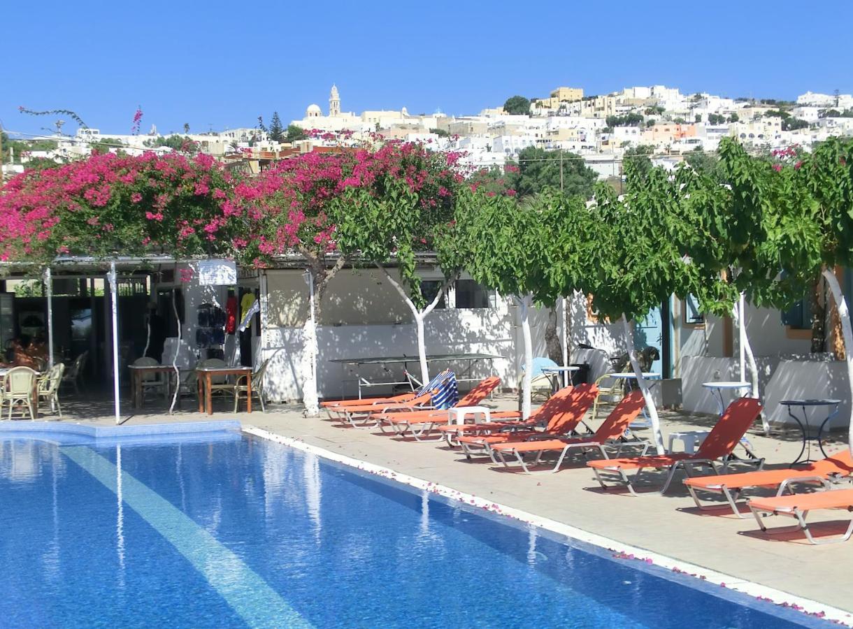 Santorini Camping & Hostel ฟิรา ภายนอก รูปภาพ