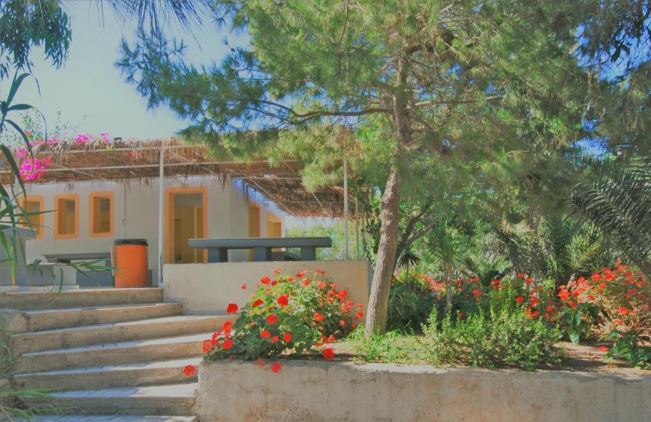 Santorini Camping & Hostel ฟิรา ภายนอก รูปภาพ