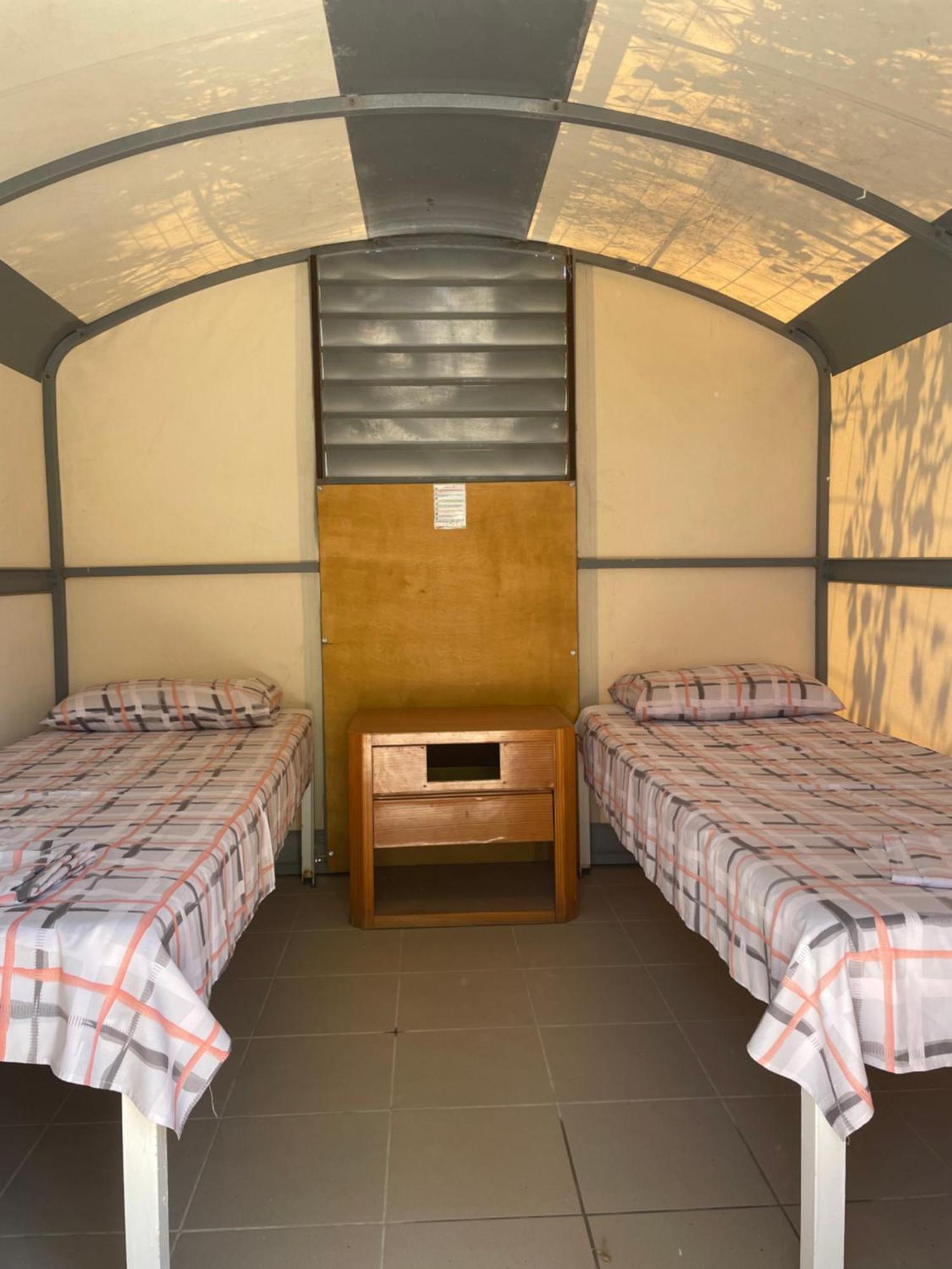 Santorini Camping & Hostel ฟิรา ภายนอก รูปภาพ